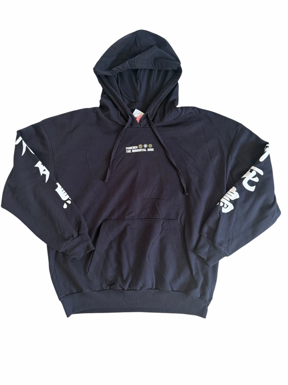Skinnydip London Phoenix Anime Graphic Hoodie Black S NWT